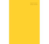 Agenda Scolaire Semainier A5 Horizontal: Jaune - Petit Format En Francais - Sans Spirale - Simple Couverture Souple - Pour Les étudiant, Infirmiere, ... Primaire, College, Lycee, et Université.