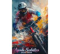 Agenda Scolastica 2025 2026: Pianificazione Settimanale Per Studenti Delle Scuole Elementari E Medie | Settimana Su Due Pagine | Da Agosto 2025 a Luglio 2026 | Formato A5 | Bicicletta.