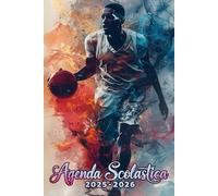 Agenda Scolastica 2025 2026: Pianificazione Settimanale Per Studenti Delle Scuole Elementari E Medie | Settimana Su Due Pagine | Da Agosto 2025 a Luglio 2026 | 12 Mesi | A5 | Pallacanestro.