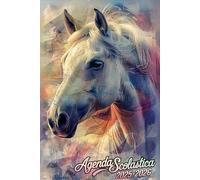 Agenda Scolastica 2025 2026: Pianificazione Settimanale Per Studenti Delle Scuole Elementari E Medie | Settimana Su Due Pagine | Da Agosto 2025 a Luglio 2026 | Formato A5 | Cavallo.