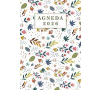 Agenda Semainier 2026: 1 semaine sur 2 page | 12 Mois de janvier à décembre 2026 | Format A5 | Hebdomadaire | Français