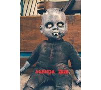 Agenda Semainier 2026 - 125 Pages - Couverture Thème Horreur- 1 Semaine sur 2 Pages