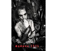Agenda Semainier 2026 - 125 Pages - Couverture Thème Punk - 1 Semaine sur 2 Pages