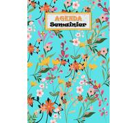 Agenda Semainier: Planificateur Hebdomadaire Non Daté pour Gérer votre Organisation Personnelle et Professionnelle, Une Semaine sur Deux Pages