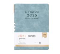 Agenda semanal mensual 2025 de 12 meses a partir de enero de diciembre, calendario académico de cuero para hombres y mujeres, cuaderno de trabajo