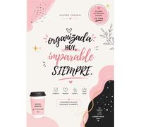 Agenda Semanal para Mujeres | Planner Minimalista de 6 Meses:: 6.69"x 9.61", Calendario mensual, metas, planificación semanal, plan financiero, ... y notas para una vida más organizada