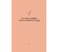 Agenda semanal sin fechas: Planificador para año completo 52 semanas