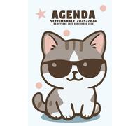 Agenda settimanale 2025-2026: Ottobre 2025 - Dicembre 2026 | Una settimana in due pagine | Con Pagine di Note, Vacanze, Obiettivi, Lista Delle Cose da Fare | Formato A5 (15x22).