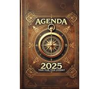 Agenda Settimanale 2025: pianifica il Tuo Anno con stile - Organizza e realizza i tuoi obiettivi