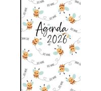 Agenda Settimanale 2026: 1° gennaio - 31 dicembre 2026 (12 mesi) |2 pagine e frase motivazionale originale per ogni settimana | Pagine per note / ... valzer delle api” (Agende 2026 - 130 pagine)