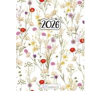 Agenda Settimanale 2026 A4: Grande Planner | 12 Mesi Gennaio-Dicembre | La Settimana su una doppia pagina | Pianificatore Italiano | Coordinatrice del Caos