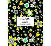 Agenda settimanale 2026 a4 verticale: 12 mesi da Gennaio 2026 a Dicembre 2026, La settimana su una doppia pagina