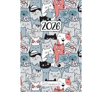 Agenda Settimanale 2026 Gatti: Carino Pianificatore Verticale 2026 | 12 Mesi, da Gennaio a Dicembre | Planner Italiano con Vista Settimana su Due Pagine | Coordinatrice del Caos