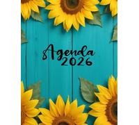 Agenda Settimanale 2026 grande a4 con orari: Pianificatore settimanale e annuale italiano 365 giorni con orario per appuntamenti. Quaderno organizer professionale 12 mesi da gennaio a dicembre
