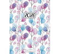 Agenda Settimanale 2026: Grande Planner A4 | 12 Mesi Gennaio-Dicembre | La Settimana su una doppia pagina | Pianificatore Italiano | Coordinatrice del Caos