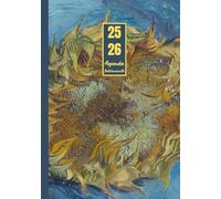 Agenda settimanale Agosto 2025 - Luglio 2026: Vincent Van Gogh, Girasole | 12 mesi, Settimana su doppia pagina, Da Agosto 2025 a Luglio 2026, Formato ... Note | Adatto per la Pianificazione Personale