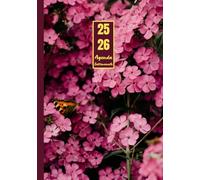 Agenda settimanale con orario Agosto 2025 - Luglio 2026: Fiori rosa | 12 mesi, Intervalli di 1 ora, Da Agosto 2025 a Luglio 2026, Formato A5 | ... Personale, l'ufficio Aziendale e il Diario