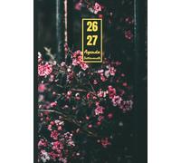 Agenda settimanale con orario Luglio 2026 - Dicembre 2027: Fiori neri | 18 mesi, Intervalli di 1 ora, Da Luglio 2026 a Dicembre 2027, Formato A5 | ... Personale, l'ufficio Aziendale e il Diario