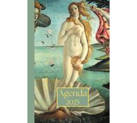 Agenda settimanale con orario: Sandro Botticelli, La nascita di Venere | 12 mesi, Settimana su doppia pagina, Intervalli di 1 ora, Da Gennaio a ... per la Pianificazione Personale, l'ufficio