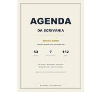 Agenda Settimanale Senza Date da Scrivania: 53 settimane su doppia pagina, larga 43 cm: sta sotto la tastiera | Ore e giorni lavorati, promemoria e spese | 152 pagine, senza anno stampato