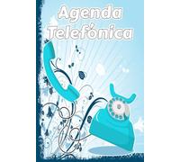 Agenda Telefónica: Listín telefónico a color y letra grande con un bonito diseño floral interior | Orden alfabético, Capacidad para 16 Nombres por ... personalizado para adultos y personas mayores