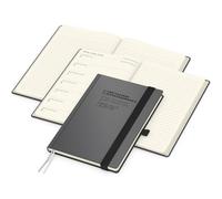 Agenda Timr Buchkalender calendario semanal notas 2026 DIN A5-18 meses desde agosto 2025 - Planificador semanal | Negro | tr403