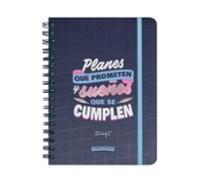 Agenda Wonder 2024-2025 Semanal - Planes Que Prometen Y Sueños Que Se