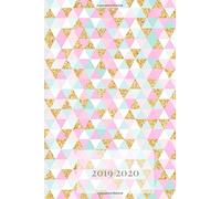 Agenda y organizador mensual y semanal 2019 2020 I de septiembre de 2019 a diciembre de 2020