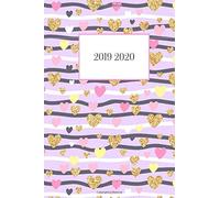 Agenda y organizador mensual y semanal 2019 2020 I de septiembre de 2019 a diciembre de 2020