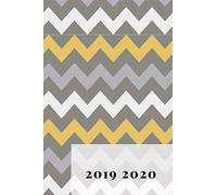 Agenda y organizador mensual y semanal 2019 2020 I de septiembre de 2019 a diciembre de 2020