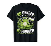 Agender Frog Sin Género Camiseta