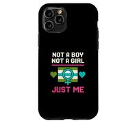 Agender Pride Just Me Green Neutral Boys Carcasa para iPhone 11 Pro