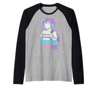 Agender Pride Proud To Be Me Retro Neutral Género Camiseta Manga Raglan