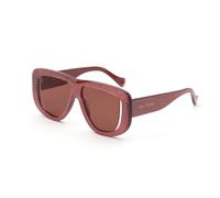 Agent Provocateur Mujer Agent Provocateur 17C Karley Dark Pink Glitter Gafas de sol outlet Acetato Rosa Rosa Piloto Normal