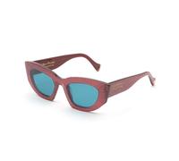 Agent Provocateur Mujer Agent Provocateur E99 Kitti Dark Pink Glitter Gafas de sol outlet Acetato Rosa Azul Cat Eye Normal