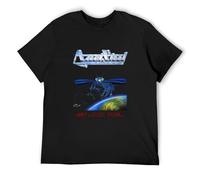 Agent Steel Mad Locust Rising Men's T-Shirt Unisex Black Cotton Print tee Shirts 3XL