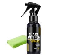 Agente anti-fog de vidrio de automóvil, anti antiduciis, desfogador de vidrio de automóvil, protección de larga duración, defensa de niebla adaptativa, 50 ml/100 ml para la ventana de gafas de cascos