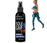 Agente antideslizante para suelas de zapatos - 100 ml de refuerzo de agarre para zapatillas de baloncesto, mayor adherencia gracias a un revestimiento especial, antideslizante para suelas de goma | Eq