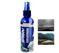 Agente Antiempañante Para Parabrisas, Spray antivaho para coche, 100ml Spray Anti-Vaho para Cristales de Coche, Aerosol Limpiador Vidrios, Para Espejos y Ventanas de Vehículo Interior y Exterior