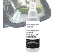 Agente antivaho, 100 ml, spray antivaho para parabrisas automático, limpiador de larga duración para película de aceite, conducción, camión, SUV, ventana lateral, espejos de puerta, vehículo, cascos