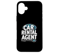 Agente de alquiler de coches Alquiler de coches Agencia de Marketing para empleados Carcasa para iPhone 16 Plus