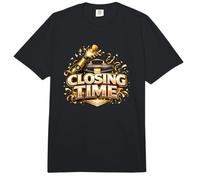 Agente de Bienes raíces Agente de Ventas Closing Time Comfort Colors Adult Heavyweight T-Shirt