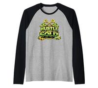 Agente de Bienes raíces Agente de Ventas Hustle and Sold Camiseta Manga Raglan