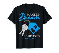 Agente de Bienes raíces Día de Cierre Llaves Vivienda Buyer Dream Design Camiseta