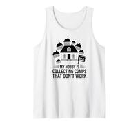 Agente de Bienes raíces Humor Ejecución Comps Que no Funcionan Camiseta sin Mangas