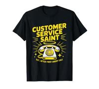 Agente De Call Center Santo del Servicio Al Cliente Camiseta