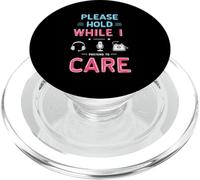 Agente de Call Center Soporte técnico Servicio al Cliente PopSockets PopGrip para MagSafe