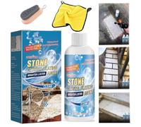 Agente de chapado de cristal de piedra, limpiador nano removedor de manchas, limpiador de piedras multisuperficie y pulido: elimina las manchas, restaura el brillo, ideal para mármol, cocina, patio,