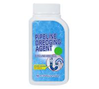Agente de dragado de tuberías, pipa de tubería de limpieza rápida en polvo, herramienta de limpiador de tambores de inodoros desactivados para fregadero de cocina y tuberías de inodoro-1pcs