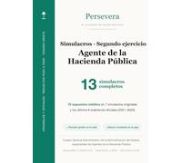 Agente de la Hacienda Pública · Simulacros del segundo ejercicio: 13 exámenes completos con solución razonada · 7 originales con supuestos inéditos y ... de 2021 a 2026 · Acceso libre · Edición 2026
